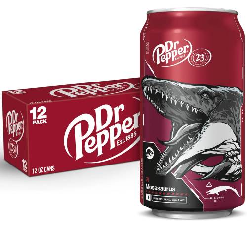 Dr Pepper Soda Pop, 12 fl oz